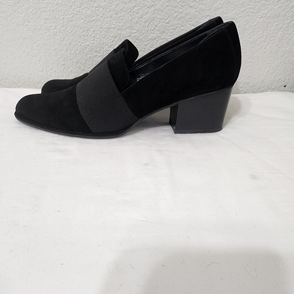 Stuart Weitzman Black Pumps Size 8.5 N - Picture 7 of 12